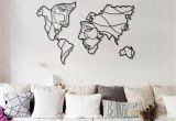 Metal World Map Wall Mural Faces Of World Map Metal Wall Art Best Gift Idea for