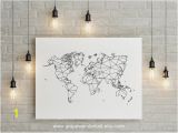 Metal World Map Wall Mural World Map Wall Art Travel Map World Map Poster World Map