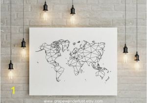 Metal World Map Wall Mural World Map Wall Art Travel Map World Map Poster World Map