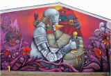 Mexican Mural Artist Saner New Mural In Fleury Les Aubrais France