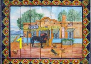 Mexican Tile Murals southwest 1380 Best Tile Murals Images In 2019