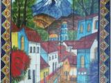 Mexican Tile Murals southwest 1380 Best Tile Murals Images In 2019