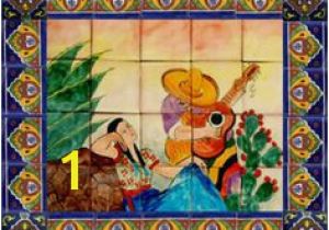 Mexican Tile Murals southwest 1380 Best Tile Murals Images In 2019