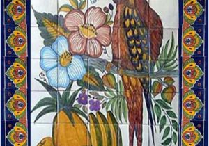 Mexican Tile Wall Murals Decorating Kitchen Mural5 Mexican Tile Mural Shipping