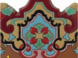 Mexican Tile Wall Murals Handcrafted Relief Tiles "sebastian" Mymexicantile