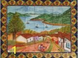 Mexican Tile Wall Murals Mexican Hand Painted Tile Mural