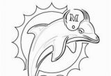 Miami Dolphins Coloring Pages My Drawings On Pinterest