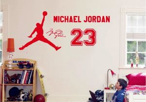 Michael Jordan Wall Mural You Must Expect Great Things Of Yourself Michael Jordan Inspiration