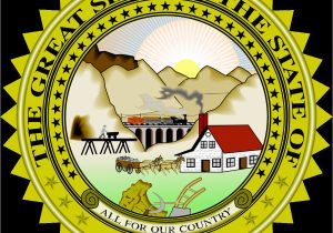 Michigan State Seal Coloring Page Seal Of Nevada