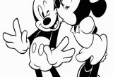 Mickey and Minnie Kissing Coloring Pages Minnie Kissing Mickey Disney 5798 Coloring Pages Printable