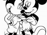 Mickey and Minnie Printable Coloring Pages Minnie Mouse Birthday