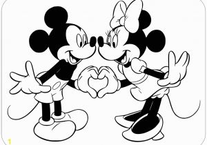 Mickey and Minnie Valentines Day Coloring Pages Disney Valentine S Day Coloring Pages 2