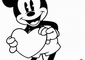 Mickey and Minnie Valentines Day Coloring Pages Disney Valentine S Day Coloring Pages 3