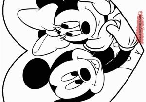 Mickey and Minnie Valentines Day Coloring Pages Minnie Mouse Valentines Coloring Pages