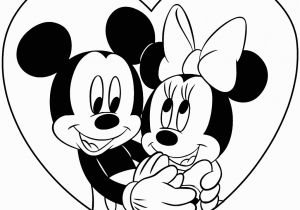 Mickey and Minnie Valentines Day Coloring Pages Valentine S Day Printable Coloring Pages 2