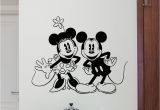 Mickey Minnie Mouse Wall Murals Minnie Mickey Mouse Wall Decal Disney Vinyl Sticker Kids Decor