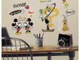 Mickey Minnie Mouse Wall Murals Rmk2327scs Mickey & Friends Mickey Mouse Cartoons Wall Stickers