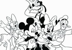Mickey Mouse and Friends Coloring Pages Mickey Mouse Free Clipart 61