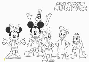 Mickey Mouse Clubhouse Coloring Pages Online Free Printable Mickey Mouse Clubhouse Coloring Pages for Kids