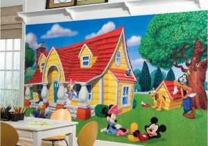 Mickey Mouse Clubhouse Mural Mickey Mouse Clubhouse Wall Decals Nursery Ideas Disney Mickey