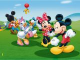 Mickey Mouse Clubhouse Mural Mickey Mouse Kids Children Photo Wallpaper Wall Mural Room Decor