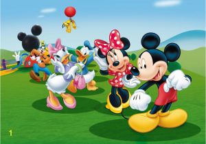 Mickey Mouse Clubhouse Mural Mickey Mouse Kids Children Photo Wallpaper Wall Mural Room Decor