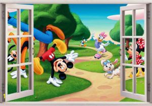 Mickey Mouse Clubhouse Mural Mickey Mouse Wall Decals Murals Nursery Ideas Disney Mickey