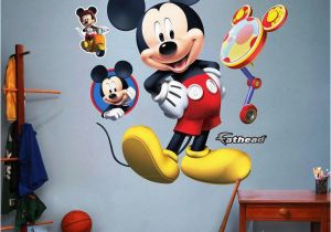Mickey Mouse Clubhouse Wall Mural Disney Mickey Mouse Wall Decals Ideas