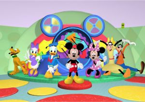 Mickey Mouse Clubhouse Wall Mural Mickey Mouse Clubhouse Wallpaper Border Wallpapersafari