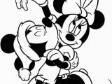 Mickey Mouse Minnie Mouse Christmas Coloring Pages Minnie Mouse Christmas Coloring Home