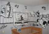 Mickey Mouse Mural Wall Coverings Nursery Spotlight Mickey Mouse Mural