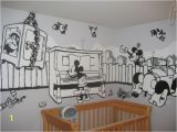 Mickey Mouse Mural Wall Coverings Nursery Spotlight Mickey Mouse Mural