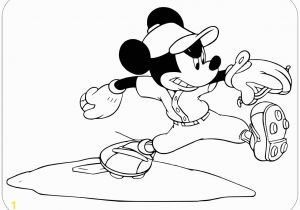 Mickey Mouse Playing Baseball Coloring Pages Mickey Mouse Baseball Coloring Pages
