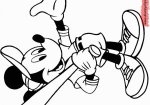 Mickey Mouse Playing Baseball Coloring Pages Mickey Mouse Baseball Pages Coloring Pages