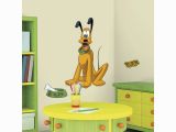 Mickey Mouse Wall Murals Disney Mickey & Friends Pluto Peel & Stick Wall Decals