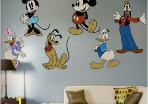 Mickey Mouse Wall Murals Fathead Classic Mickey Mouse and Friends Wall Decal