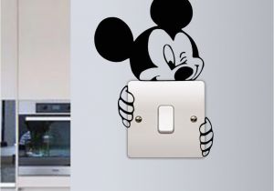 Mickey Mouse Wall Murals Mickey Mouse Wall Sticker Switch Vinyl Decal Funny Lightswitch Kids