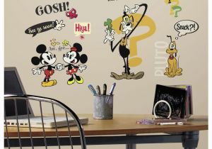 Mickey Mouse Wall Murals Rmk2327scs Mickey & Friends Mickey Mouse Cartoons Wall Stickers