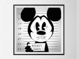 Mickey Mouse Wall Murals Uk Mickey Mouse Mugshot Wall Art Printable Mickey Art Home Decor Wall Decor Kids Nursery Disney Wall Art