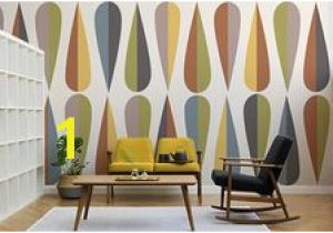 Mid Century Modern Wall Mural 261 Best Retro Wallpaper Murals Images