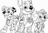 Mighty Pups Paw Patrol Coloring Pages Mighty Pups Trio Coloring Page