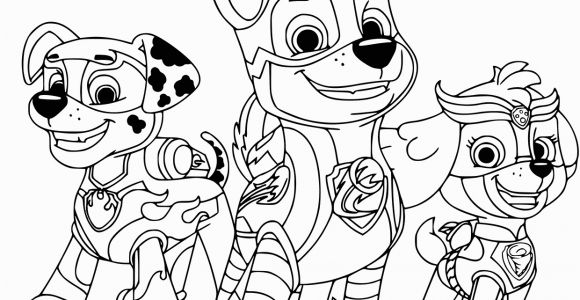 Mighty Pups Paw Patrol Coloring Pages Mighty Pups Trio Coloring Page