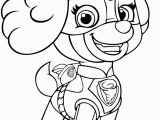 Mighty Pups Paw Patrol Coloring Pages Paw Patrol Mighty Pups Skye for Girls Coloring Pages Printable