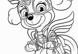 Mighty Pups Paw Patrol Coloring Pages Super Pups Paw Patrol Mighty Pups Skye Coloring Pages