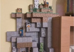 Minecraft Bedroom Wall Mural Bastel Ideen