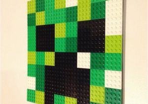 Minecraft Wall Murals Pixel Letter Lego Wall Art W Background Arcade Font Hanging