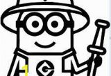 Minion Coloring Pages Bob 28 Best Minions Coloring Sheets Images