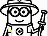 Minion Coloring Pages Bob 28 Best Minions Coloring Sheets Images