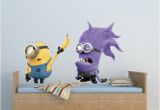 Minion Wall Mural Full Colour Despicable Me Minion Wall Sticker Disney Boys Girls