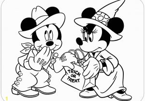 Minnie and Mickey Halloween Coloring Pages Coloring Page Of Mickey Mouse Taking some Halloween Candy